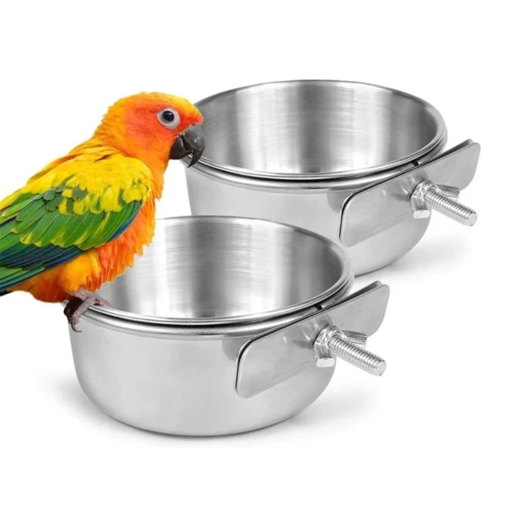 Platos para Comida y/o Agua Pajaros