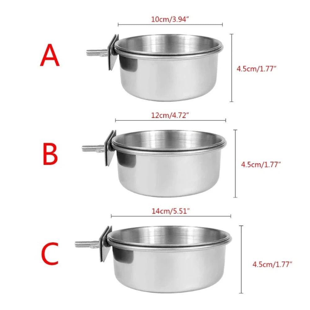 Platos para Comida y/o Agua Pajaros