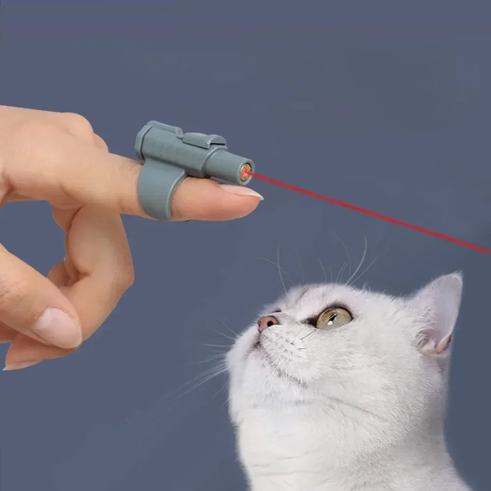 Mini Láser Dedo para Gatos
