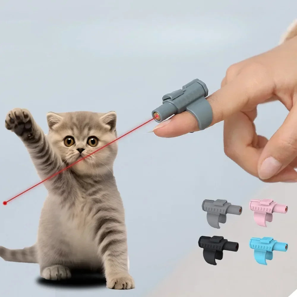 Mini Láser Dedo para Gatos