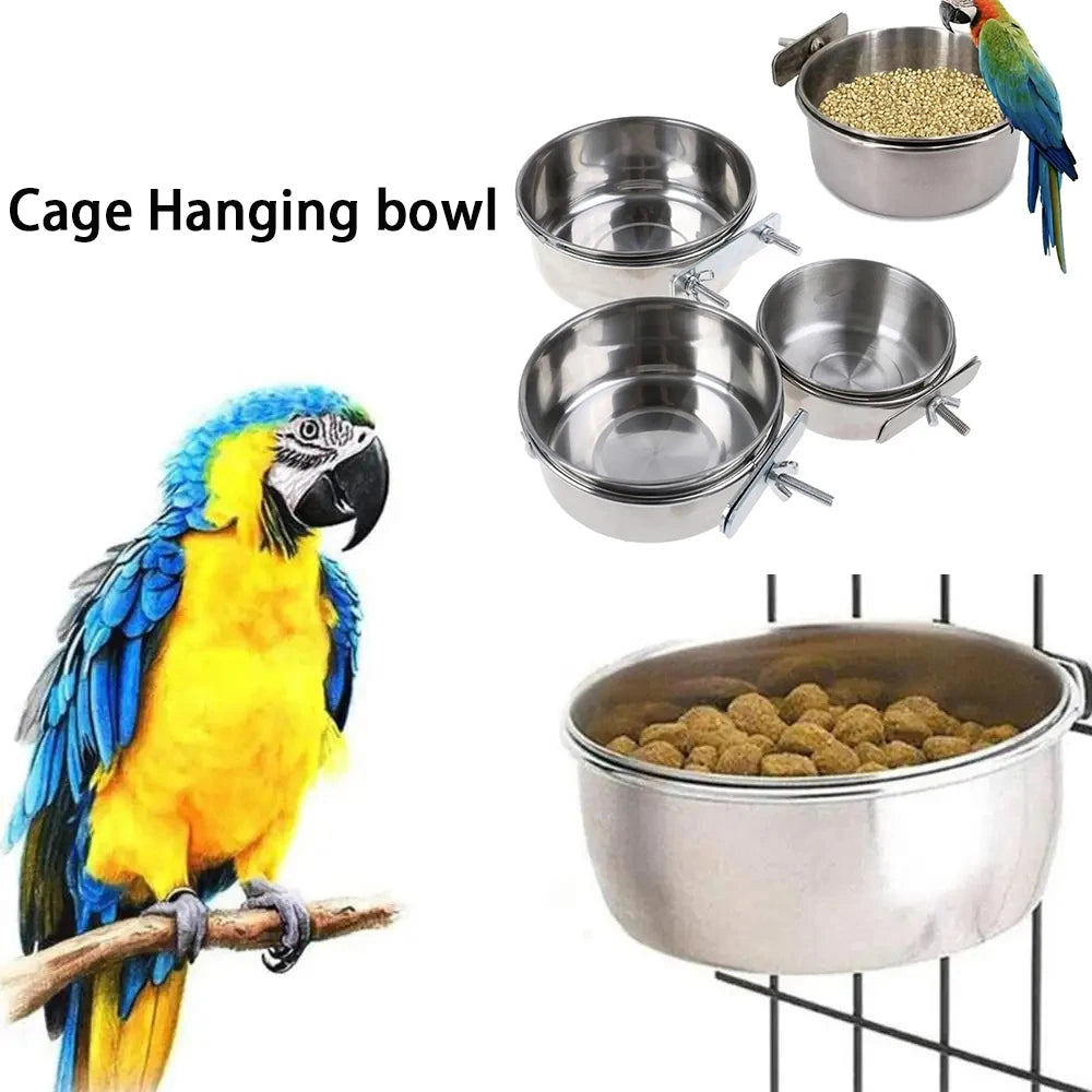 Platos para Comida y/o Agua Pajaros