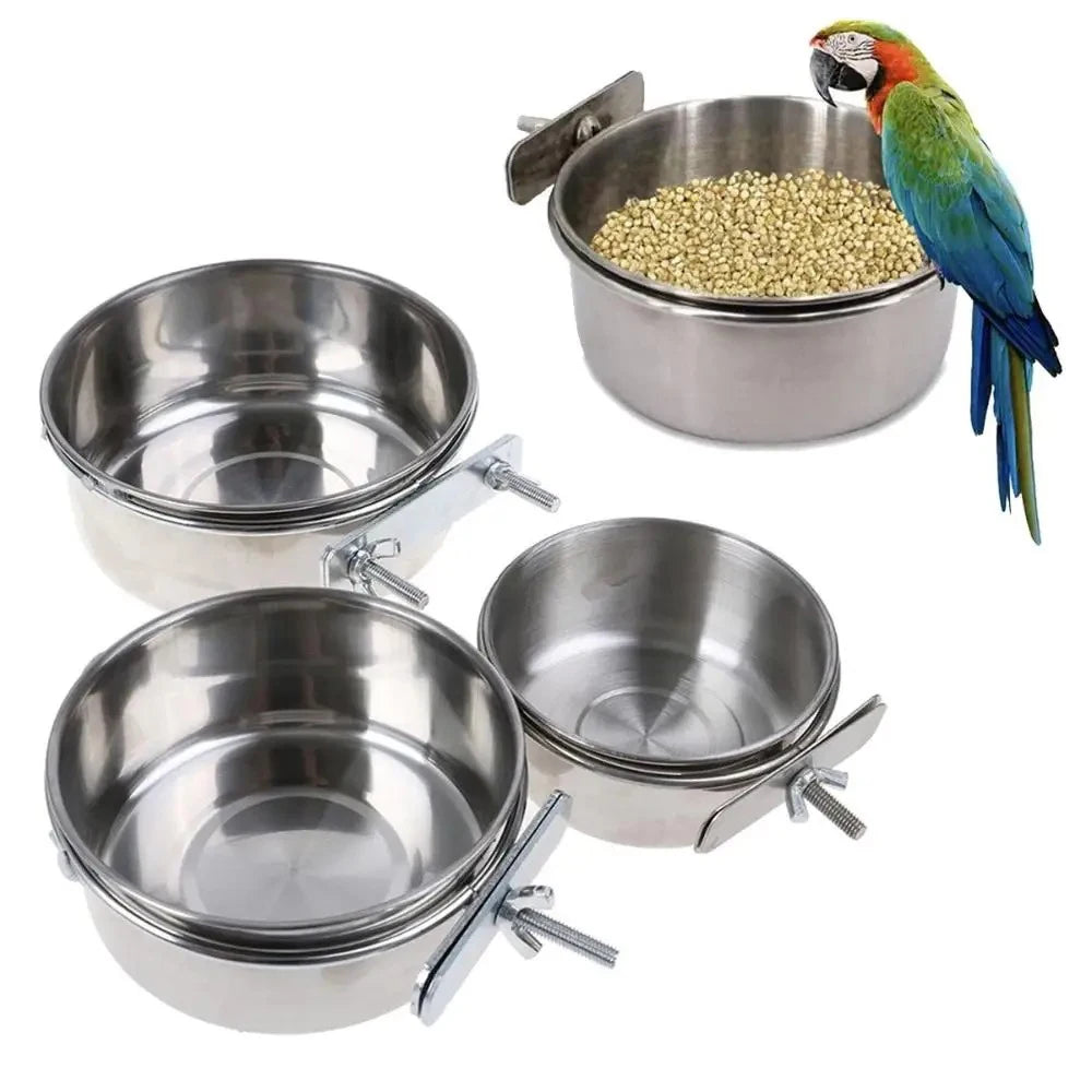 Platos para Comida y/o Agua Pajaros